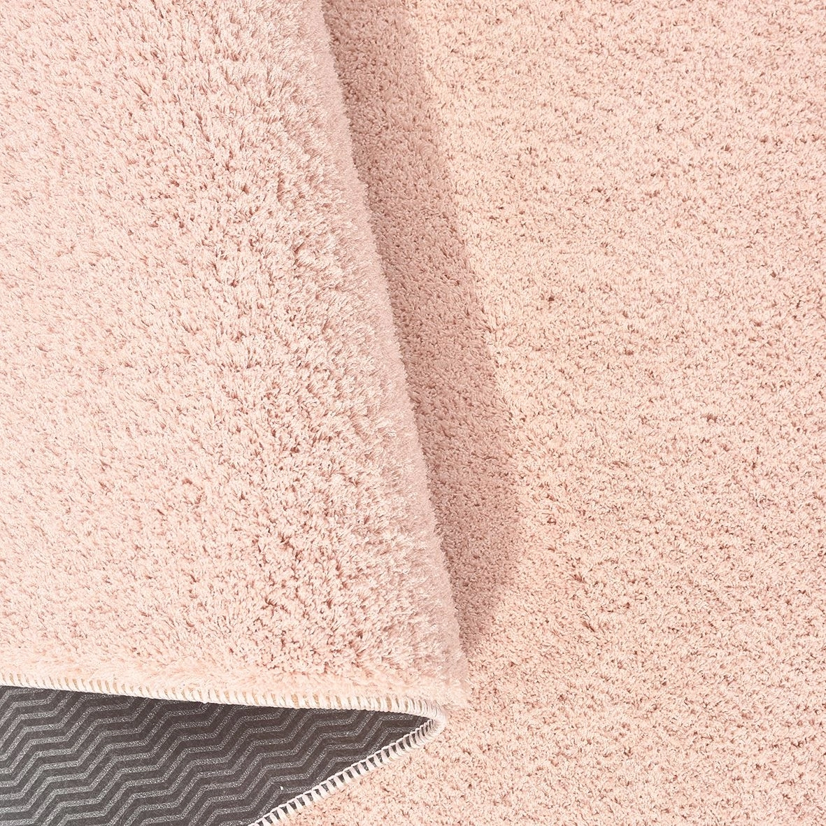Pembe Puffy Peluş Maris Serisi Halı