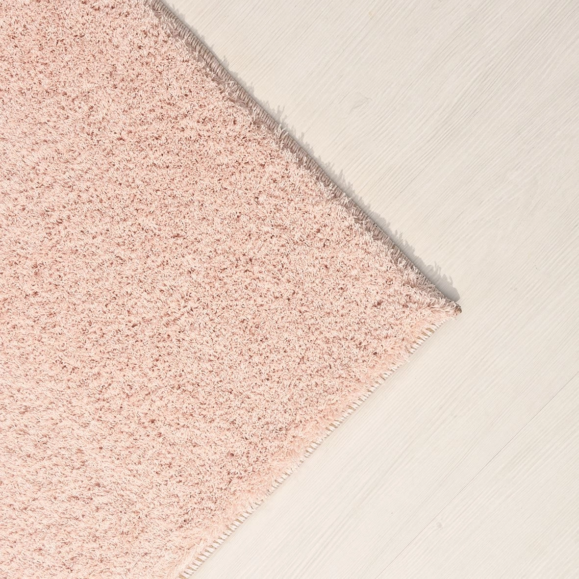 Pembe Puffy Peluş Maris Serisi Halı