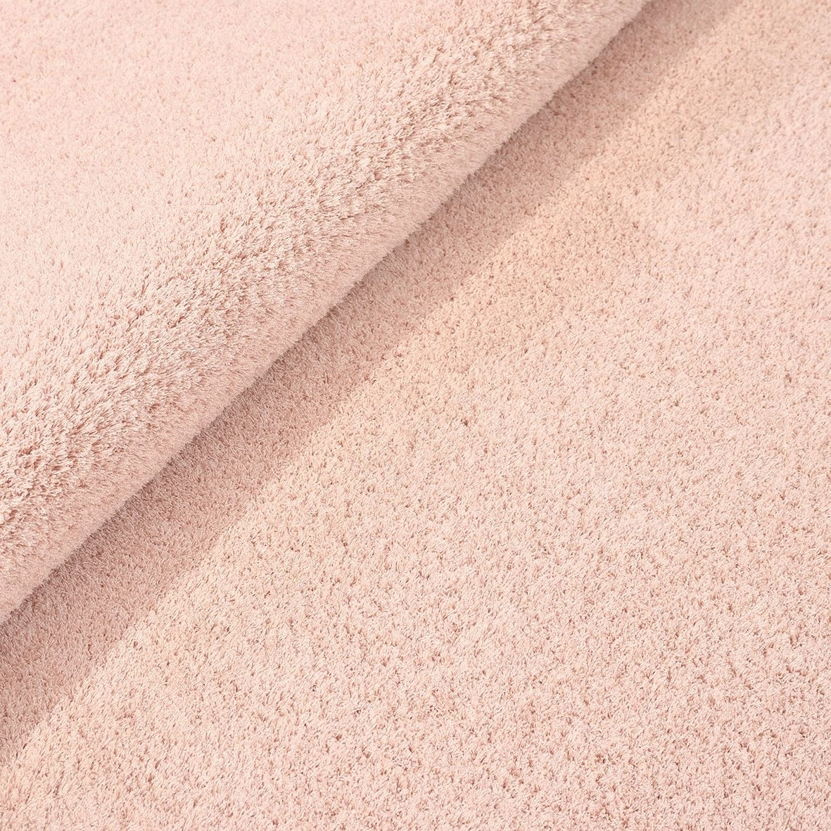 Pembe Puffy Peluş Maris Serisi Halı