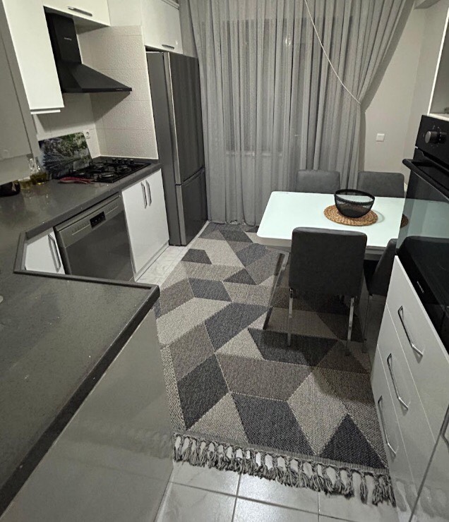 Gri%20İskandinav%20Tarzı%20Bukle%20Halı%20Oslo%20Serisi 