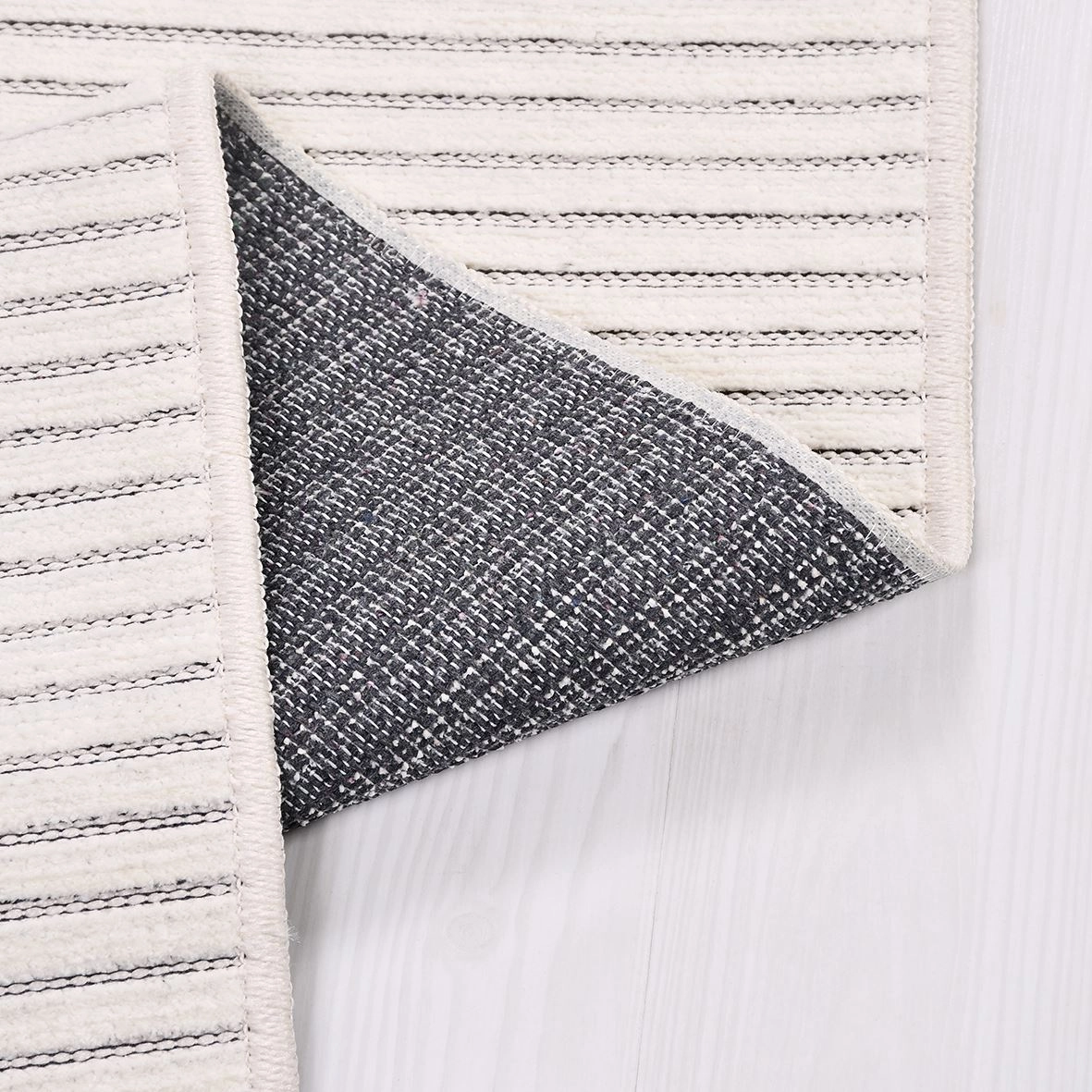 Şönil Kilim Beyaz Kaymaz Taban Liya Serisi