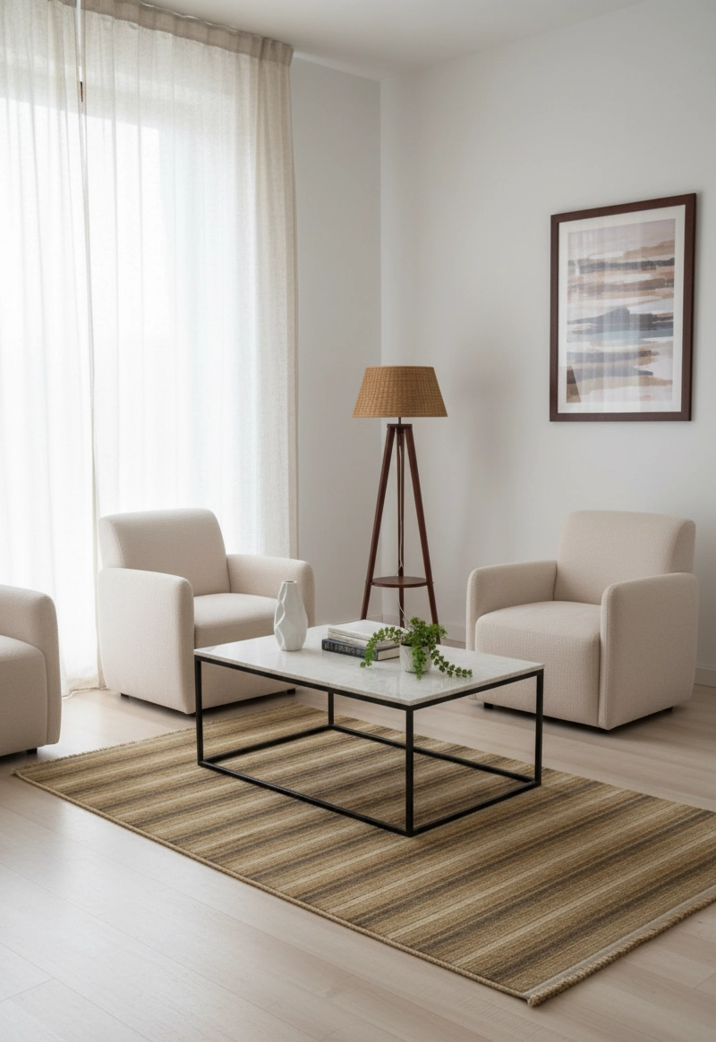 Gold Geçişli Kilim Cool Serisi
