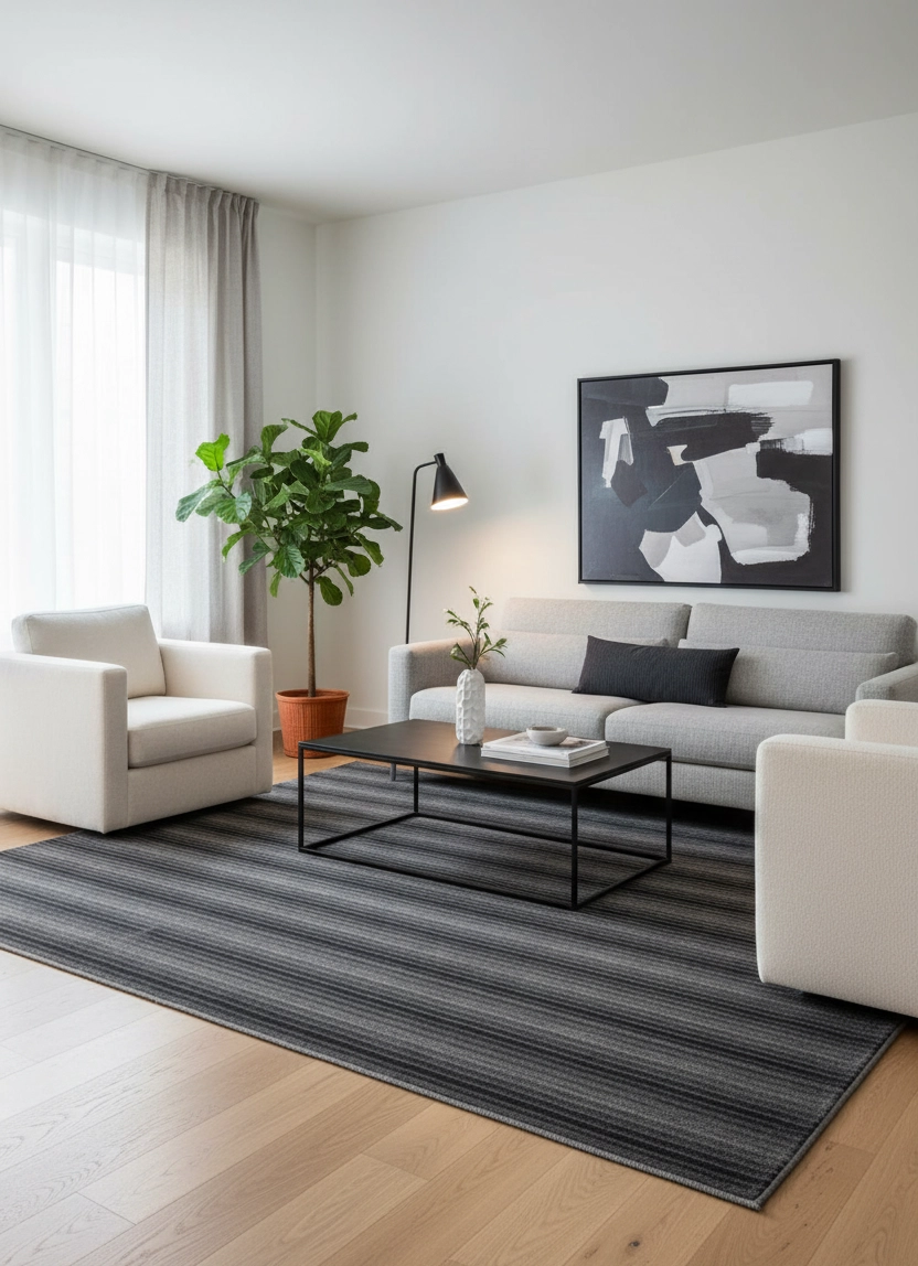 Antrasit Geçişli Kilim Cool Serisi