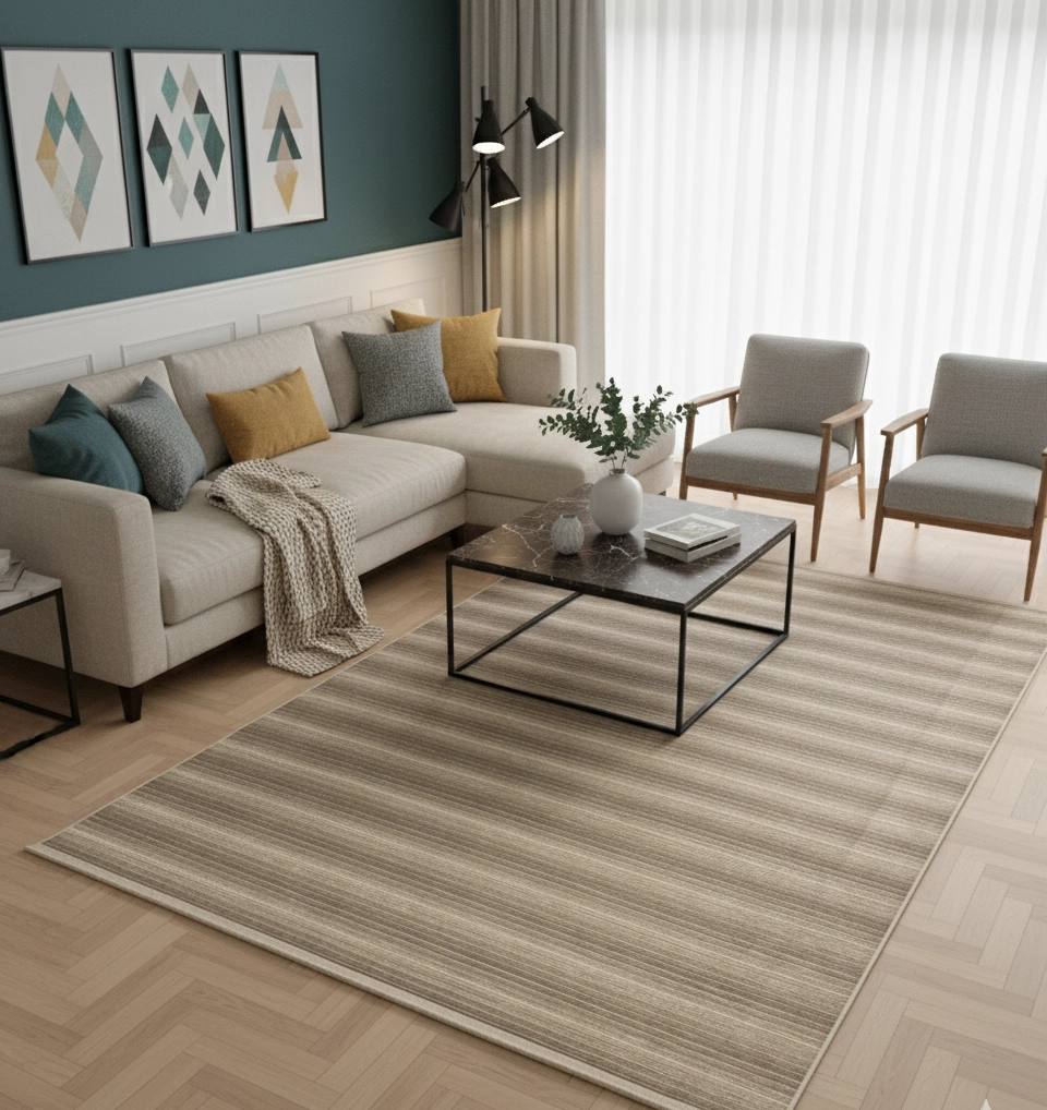 Vizon Geçişli Kilim Cool Serisi