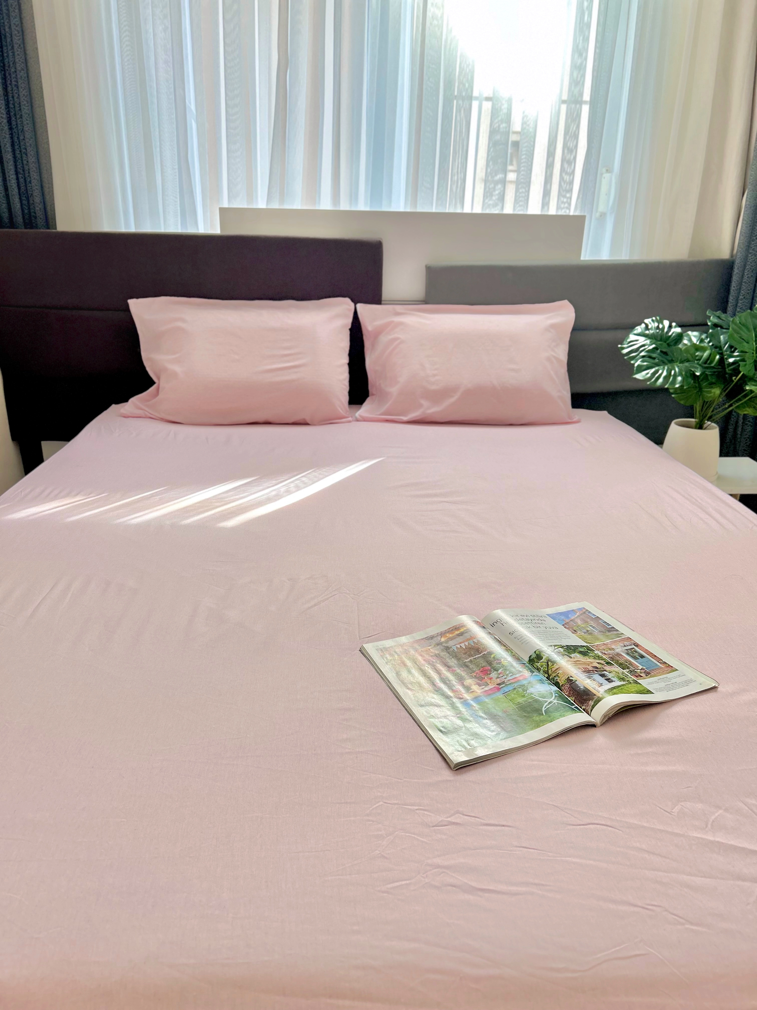 5 Adet Lastikli  Yastık Kılıflı Çarşaf Seti -2 Çift Kişilik 3  Tek Kişilik  