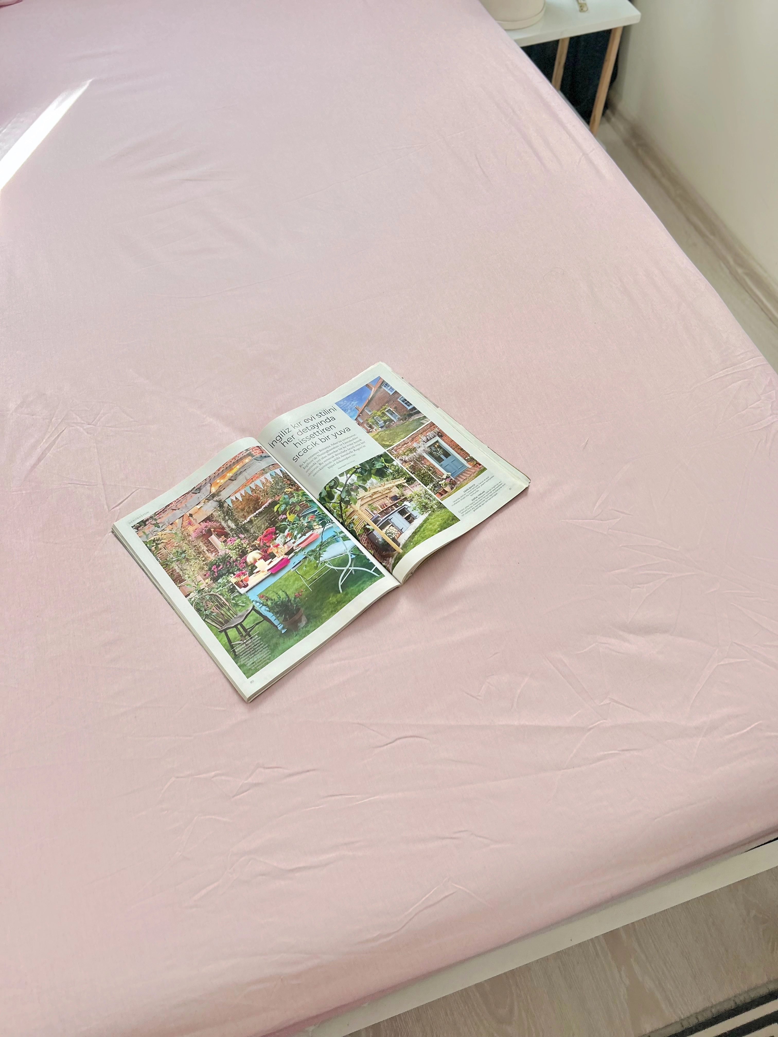 Yastık kılıflı 5  adet çift kişilik çarşaf seti