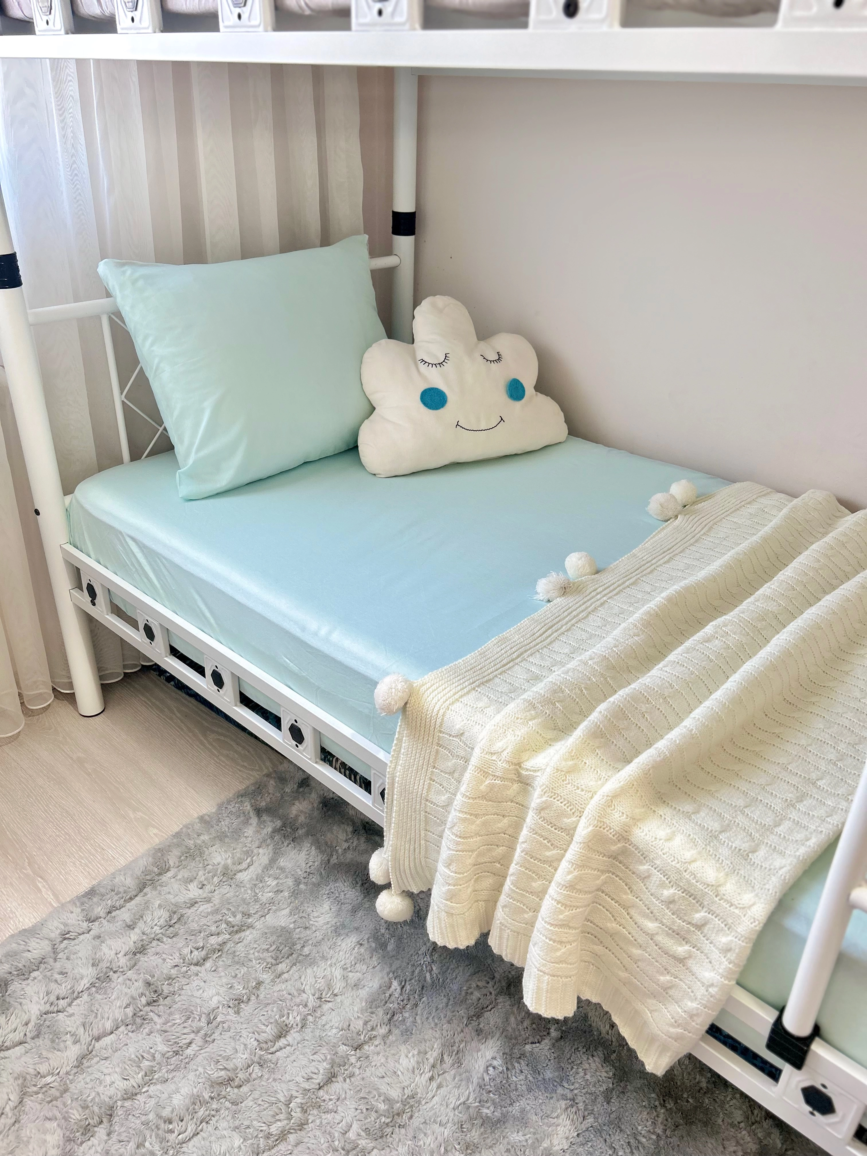 5 Adet Lastikli  Yastık Kılıflı Çarşaf Seti -2 Çift Kişilik 3  Tek Kişilik  