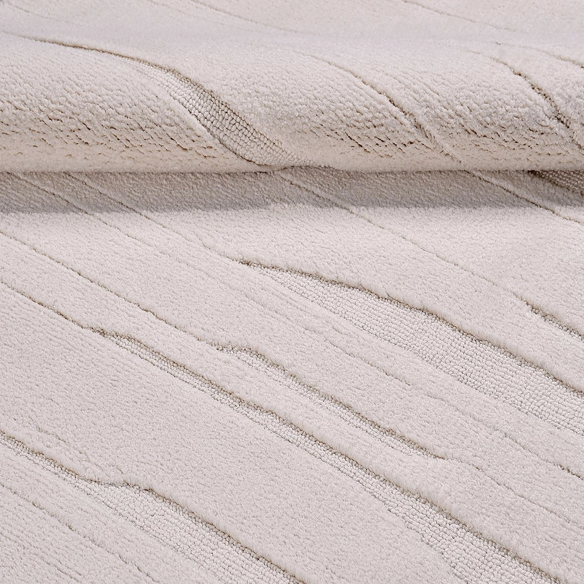 Krem 8 mm hav yüksekliğinde İnka Serisi Halı