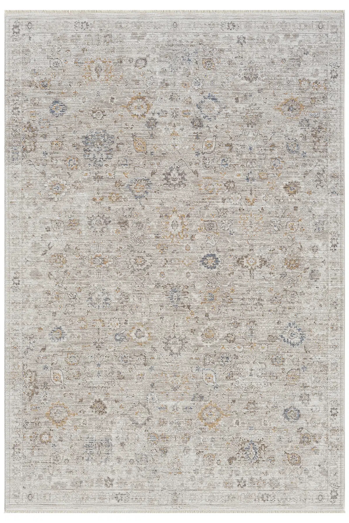 Bej Vintage Desenli Peru Serisi Halı