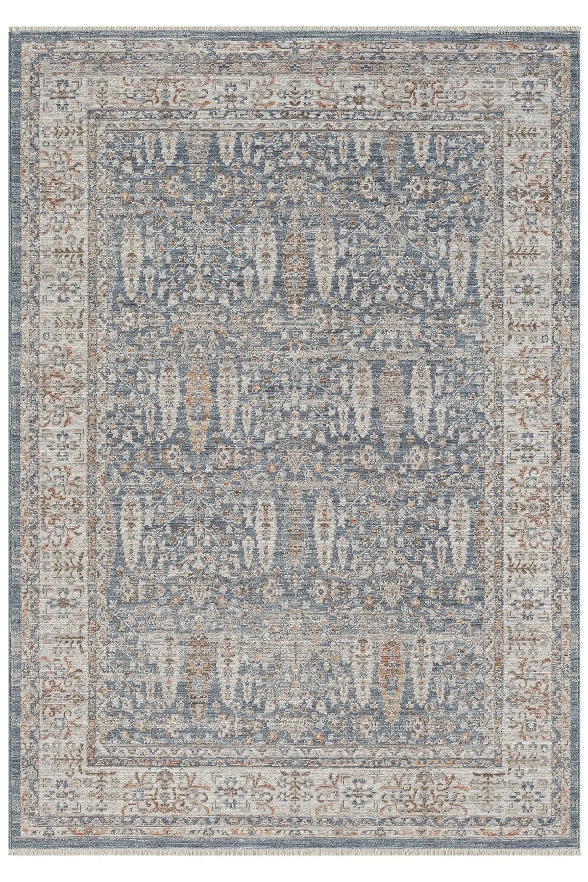 Mavi Vintage﻿﻿  Desenli Peru Serisi Halı
