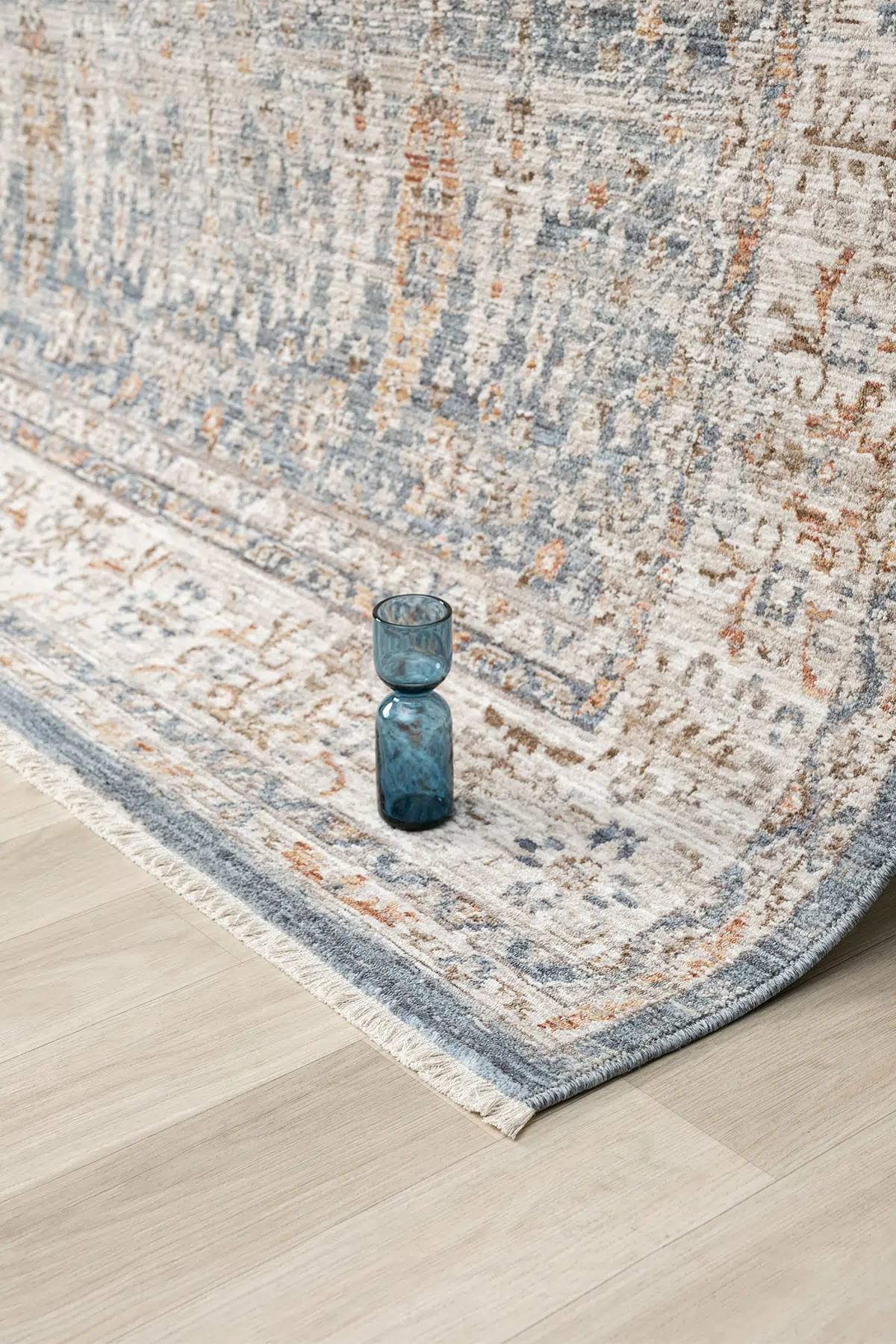 Mavi Vintage﻿﻿  Desenli Peru Serisi Halı