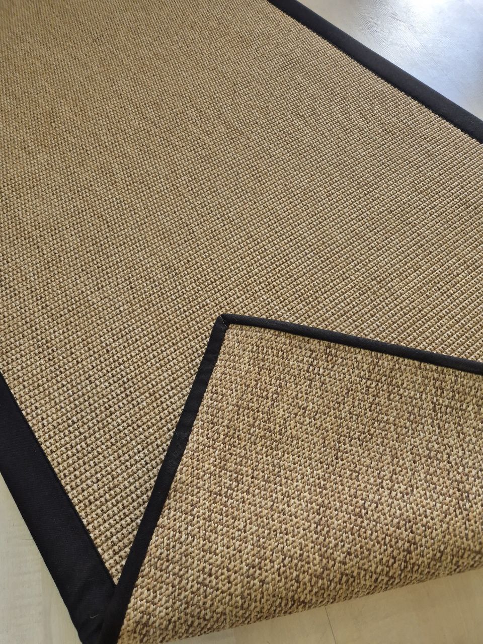 Kahverengi%20Siyah%20Bordörlü%20Sisal%20Halı