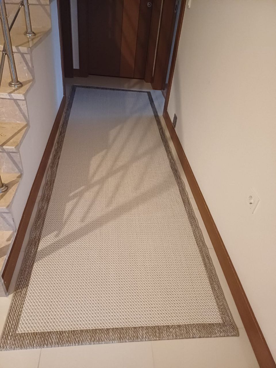 Siesta%20Serisi%20%20%20Kahverengi%20%20Seritli%20Krem%20Sisal%20Halı