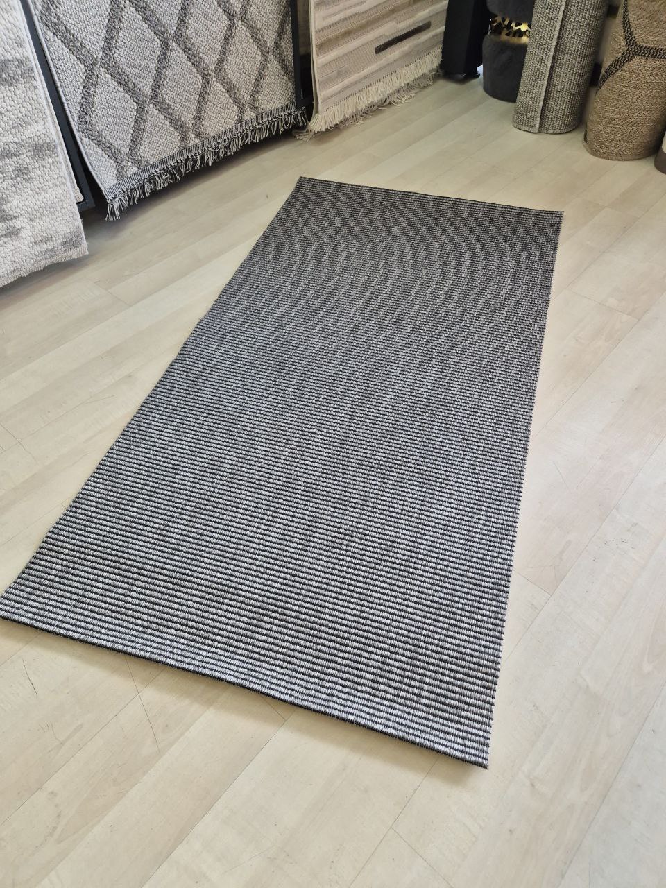 Antrasit Epilson Serisi Sisal Halı