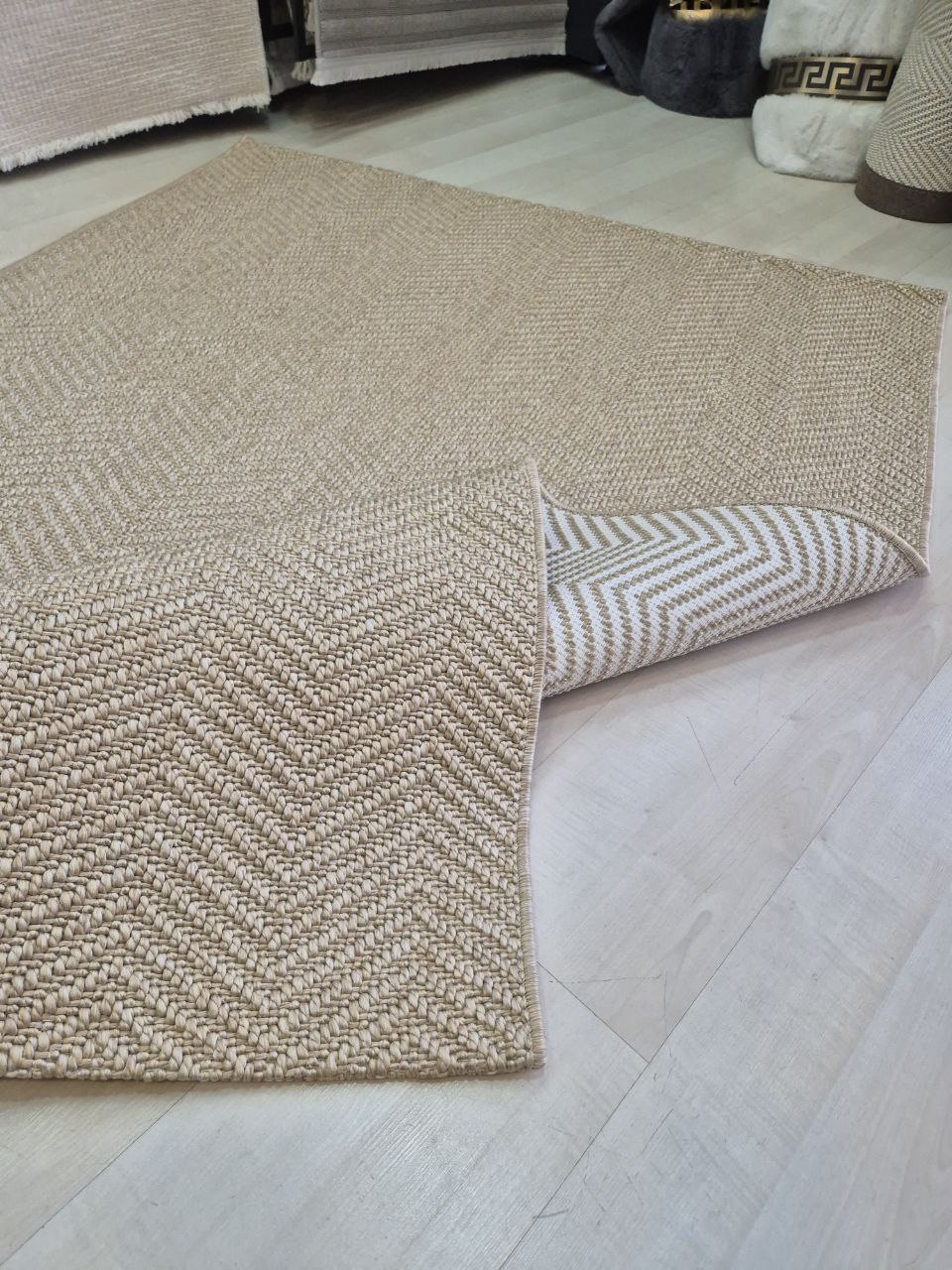 Natural%20%20Zikzak%20Desenli%20Veranda%20Serisi%20Sisal%20Halı