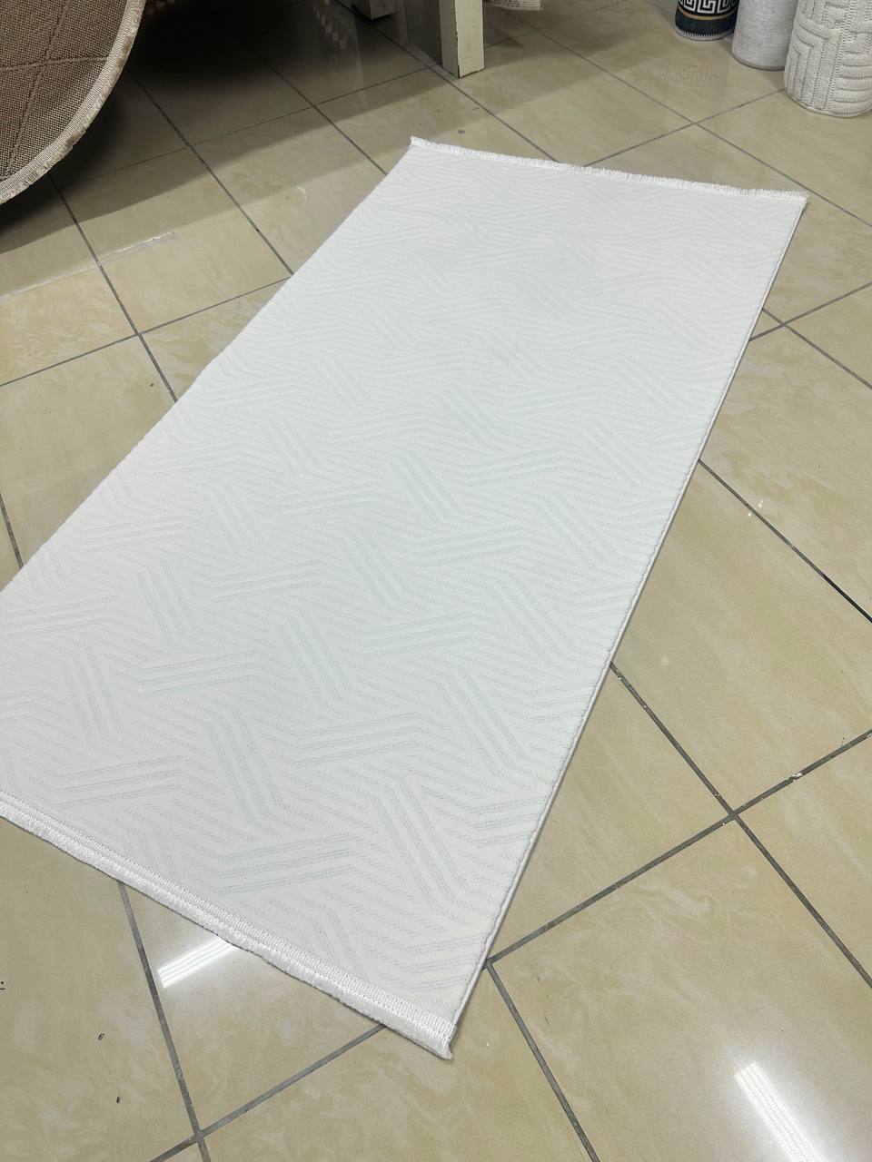 Krem Desenli  Markiz Serisi Halı