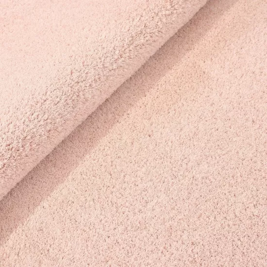 Pembe Puffy Peluş Maris Serisi Halı