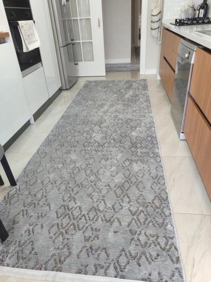 Yeni Model Şönil Kilim Gri Asil Serisi