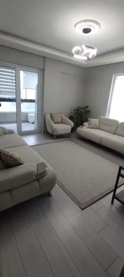 Krem Bej Çerçeve  Krem Desenli Sisal Halı Plus Serisi