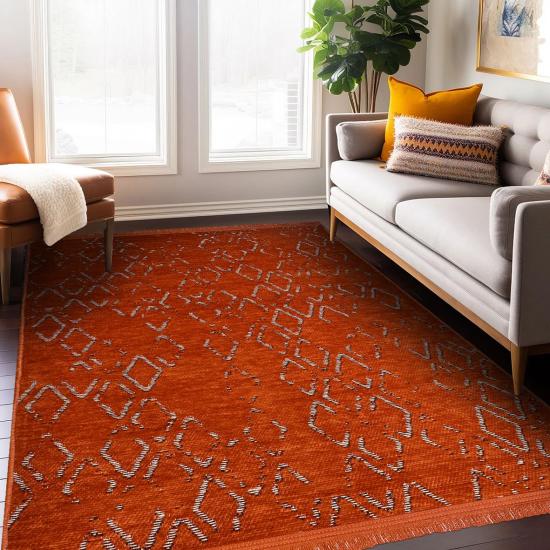 Yeni Model Şönil Kilim Kiremit Asil Serisi