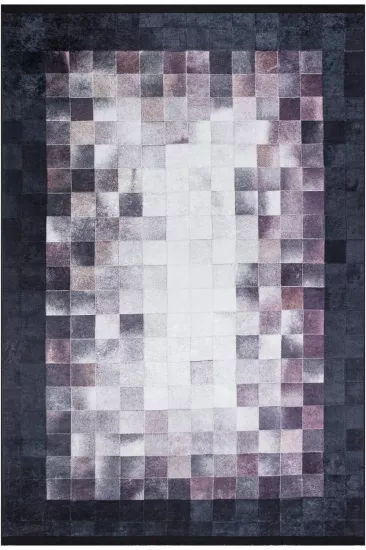 Patchwork Desenli Dijital Baskı Yıkanabilir Halı