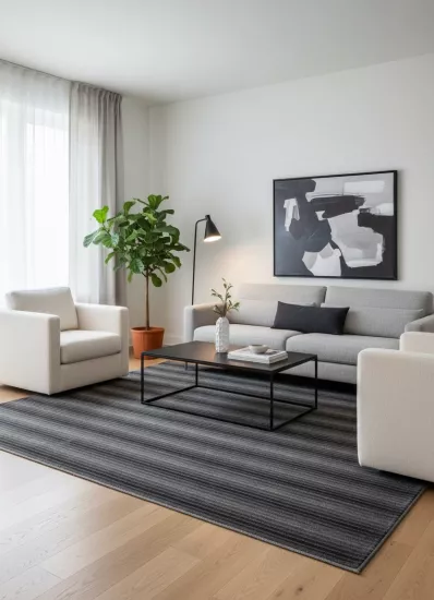 Antrasit Geçişli Kilim Cool Serisi