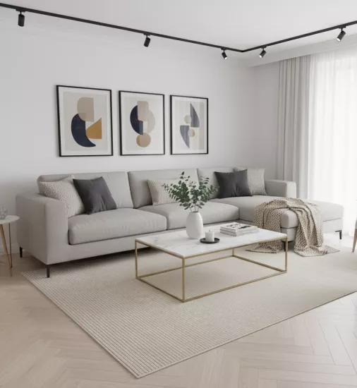 Krem Desenli Kilim Cool Serisi