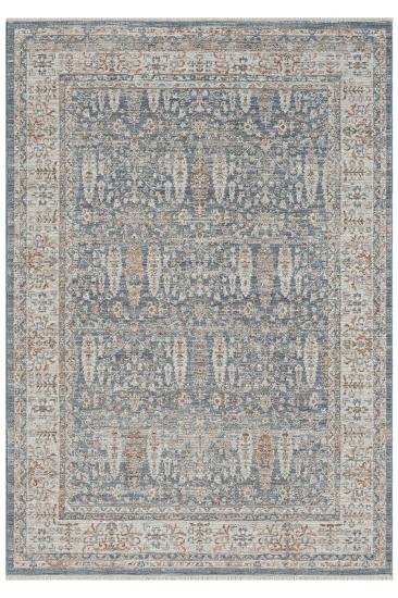 Mavi Vintage﻿﻿  Desenli Peru Serisi Halı