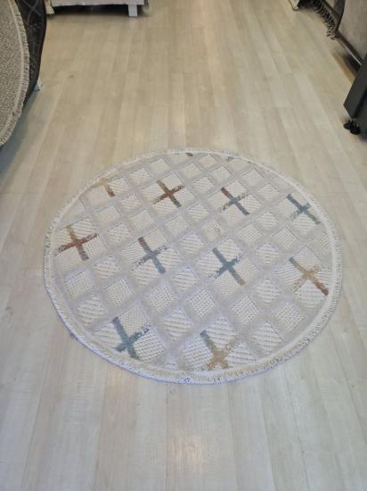 120 x 120 Yuvarlak Dizayn Serisi Halı Kampanyalı