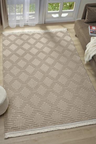 Vizon Çizgi Desenli Ruby Serisi Halı