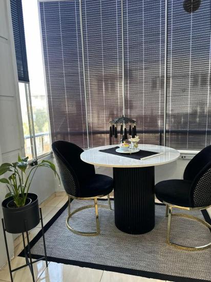 Siesta Serisi Gri Siyah Seritli Sisal Halı
