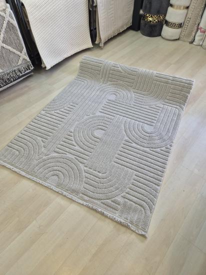 Gri Desenli Dizayn Serisi Halı