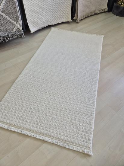 Krem Modern Bukle Halı