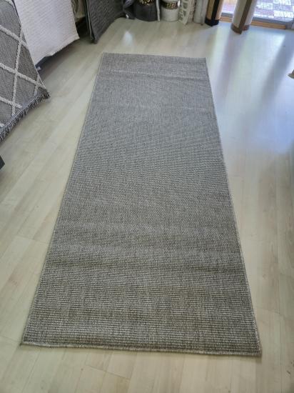 100 x 250 Gri Bombayh Serisi Sisal Halı