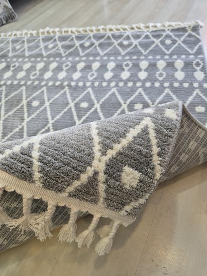 150 x 150 Gri Desenli Havana Serisi Halı