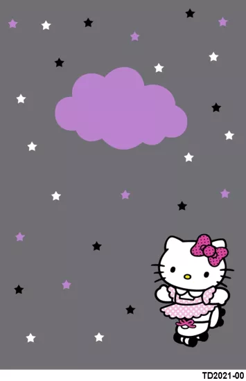 Elsalı Seksek Desenli Çocuk Odası Dijital Baskı Yıkanabilir Halı