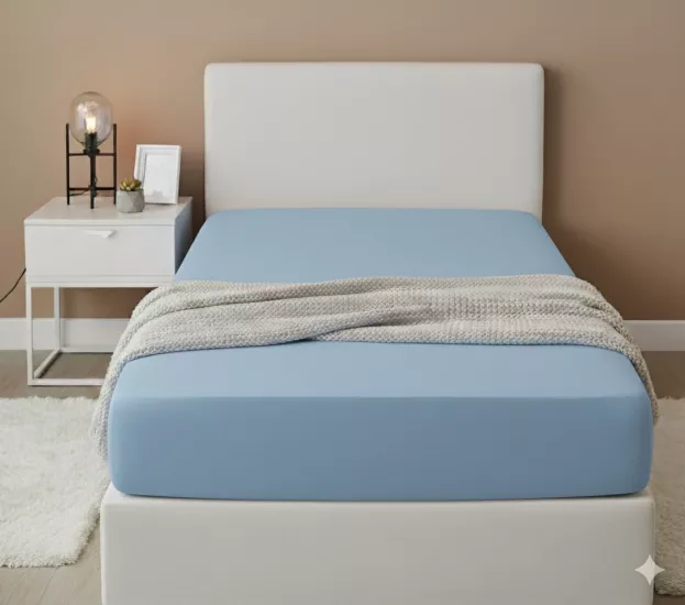 Yastık kılıflı 5  adet çift kişilik çarşaf seti