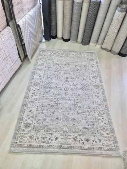 Bej Etnık Desenli Butik Serisi Halı