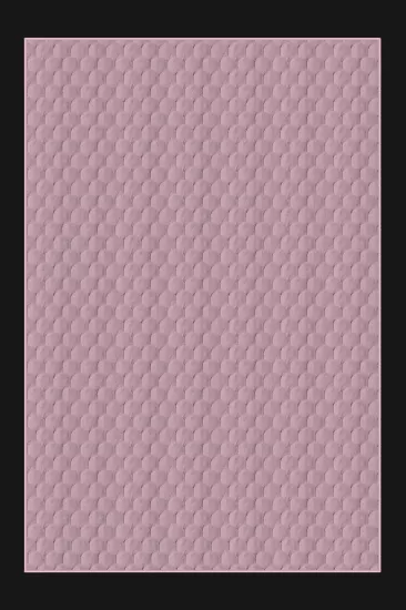 Pembe Puffy Bubble Halı