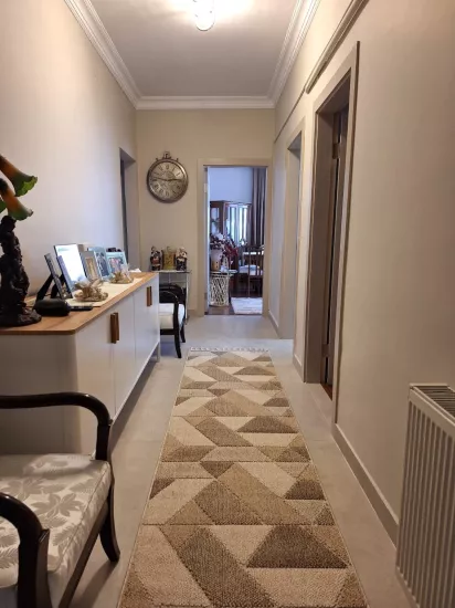 Kahverengi İskandinav Tarzı Bukle Halı Oslo Serisi 