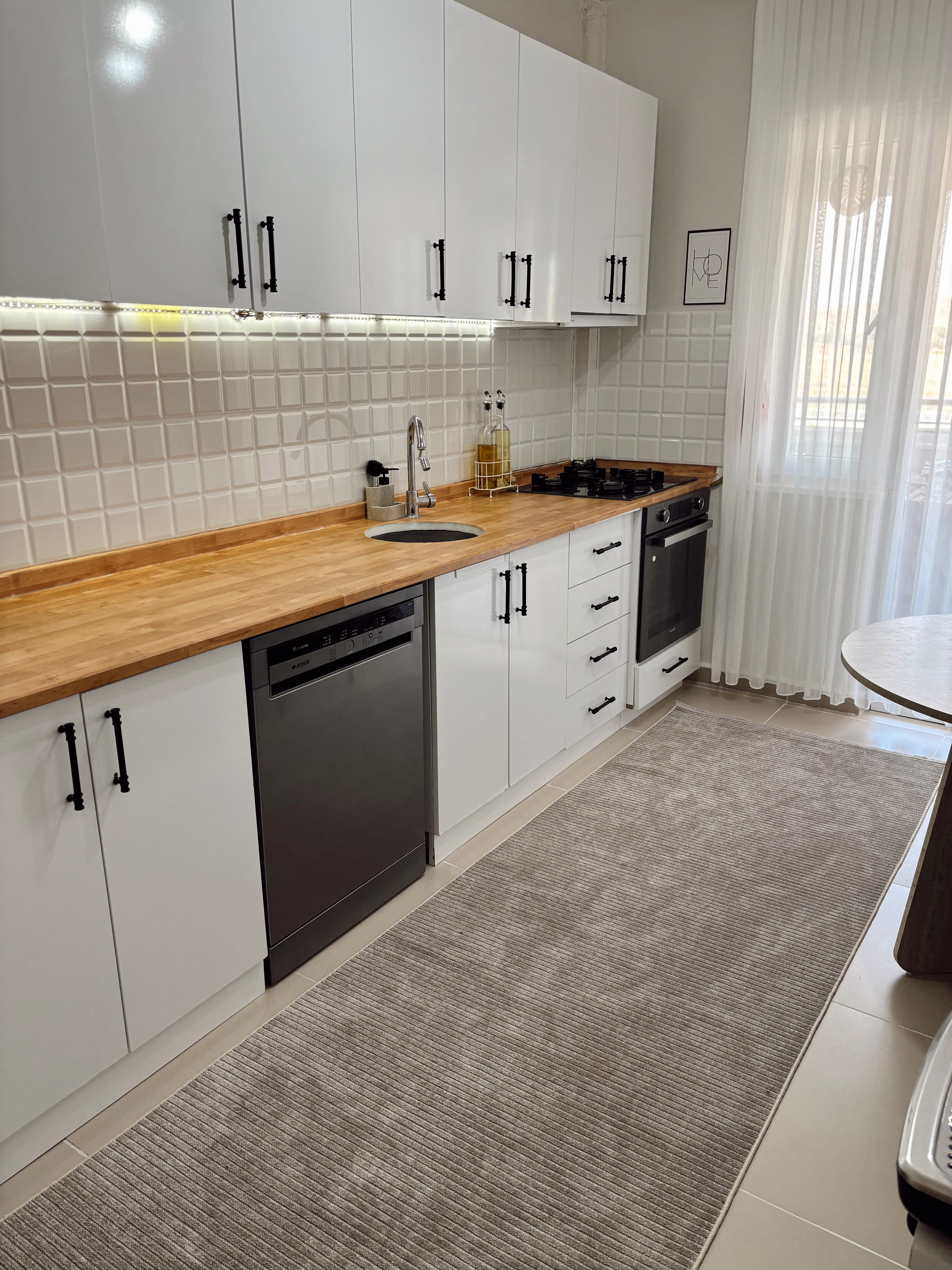 Bej  Desenli Kilim Cool Serisi