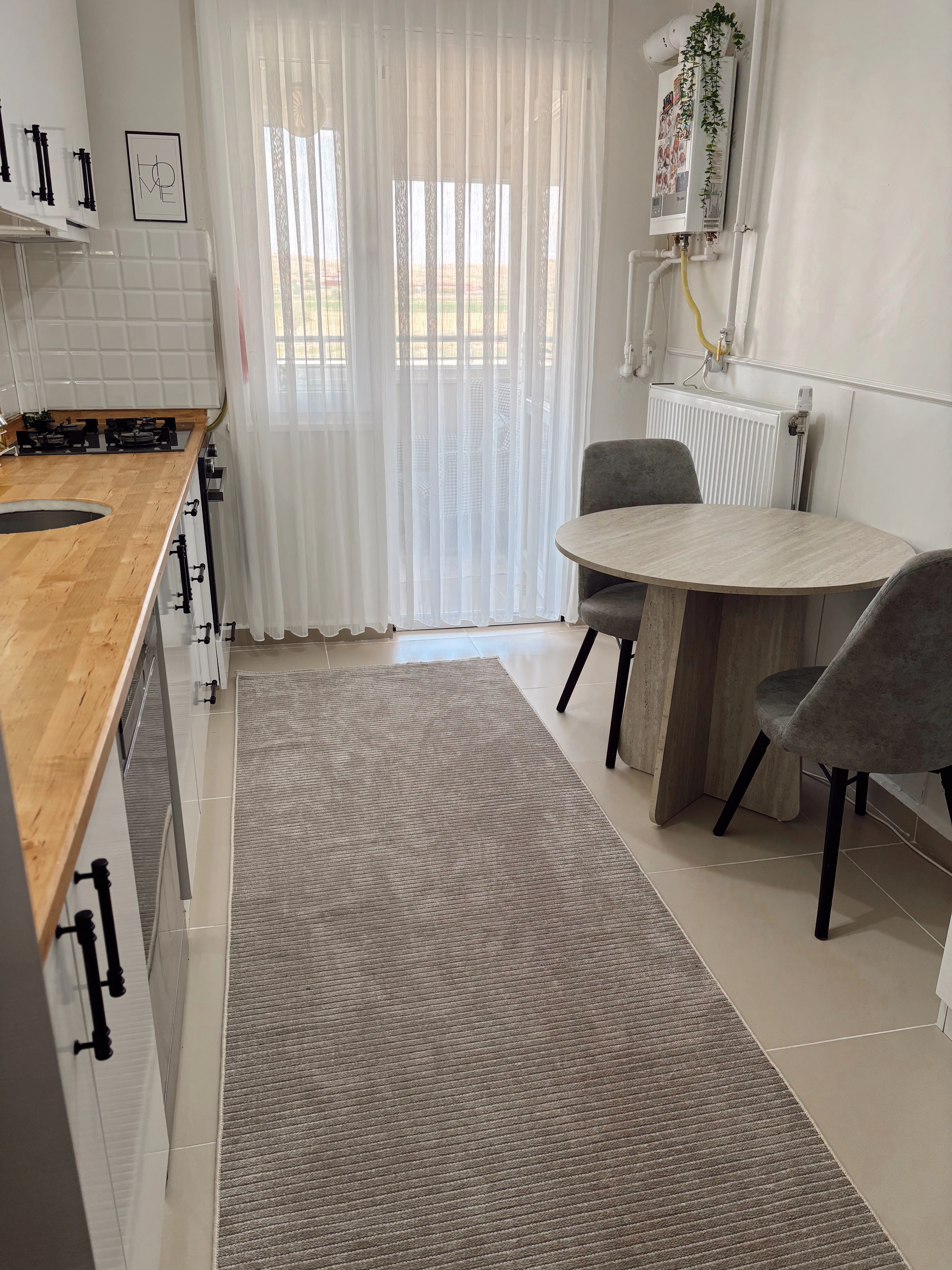 Bej  Desenli Kilim Cool Serisi