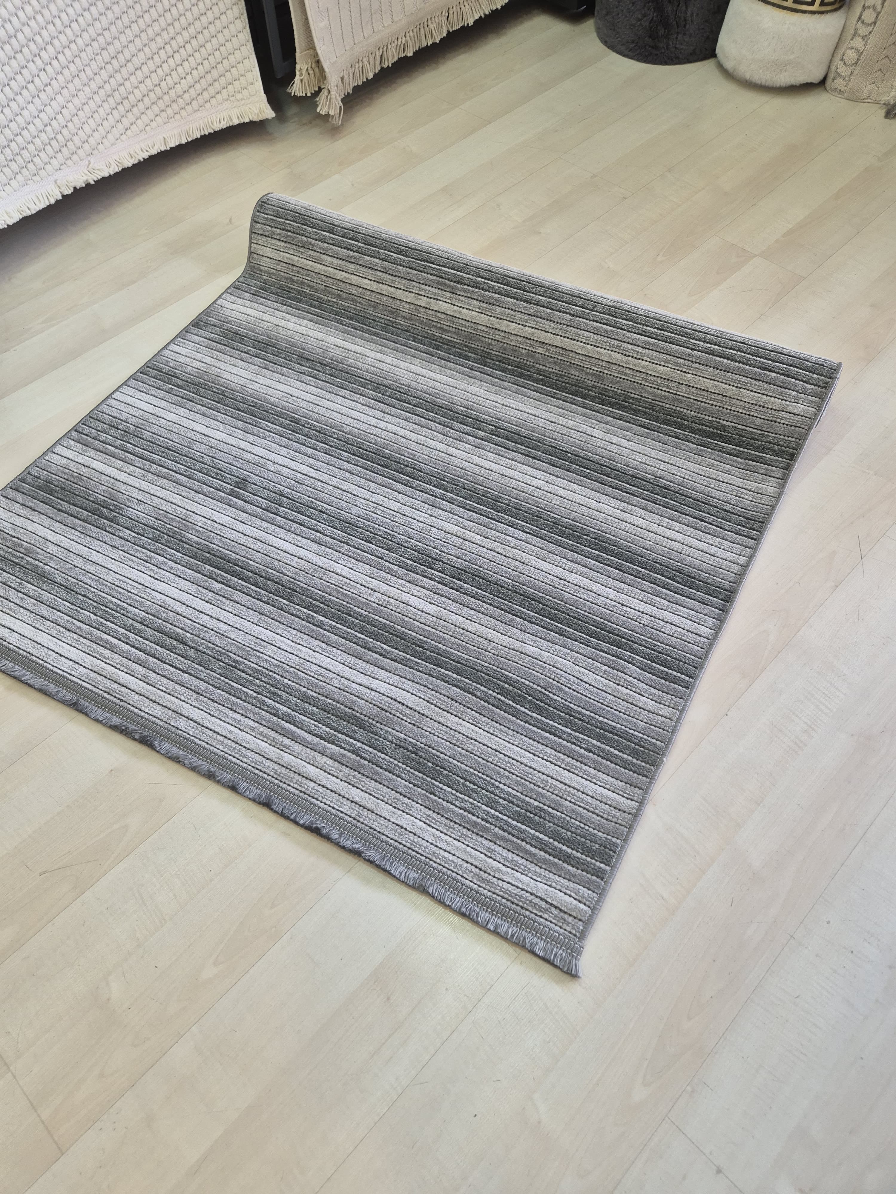 Gri Geçişli Kilim Cool Serisi